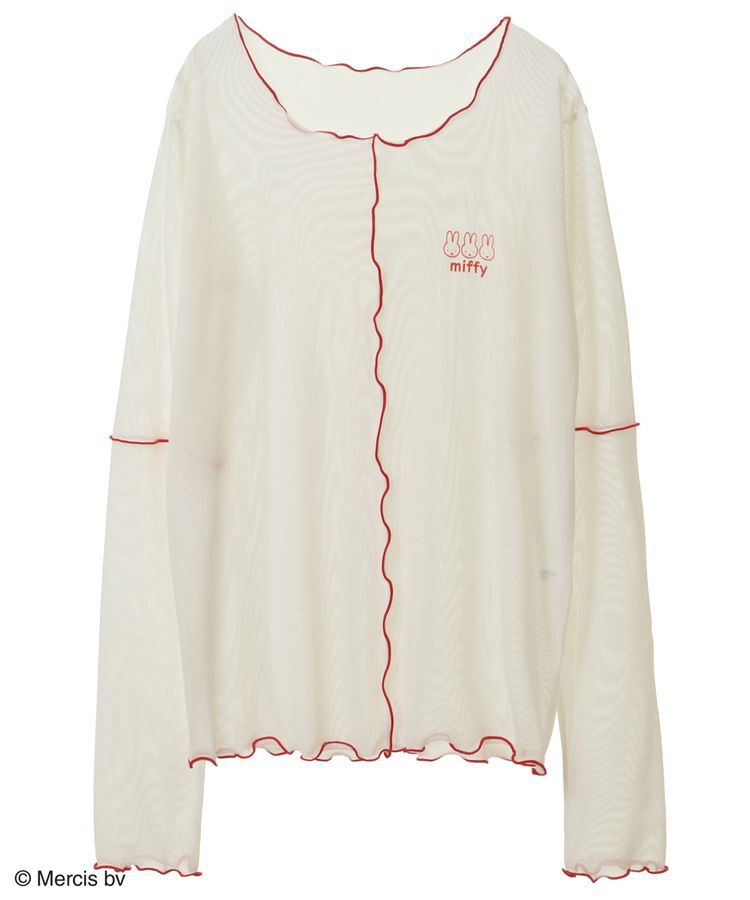 Green Parks「Miffy/シアー配色プルオーバー」|Tシャツ・カットソー|