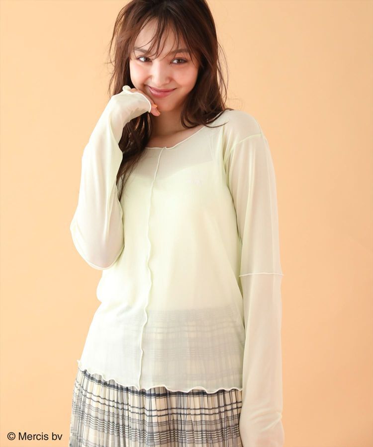 Green Parks「Miffy/シアー配色プルオーバー」|Tシャツ・カットソー|