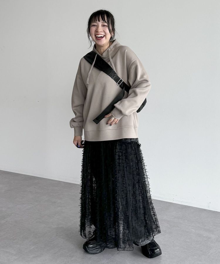 Green Parks「ダンボール抜け襟プルオーバー」|スウェット・ジャージ|