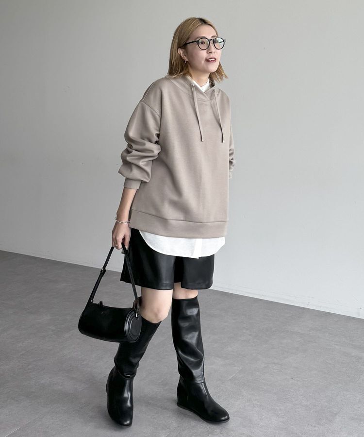 Green Parks「ダンボール抜け襟プルオーバー」|スウェット・ジャージ|