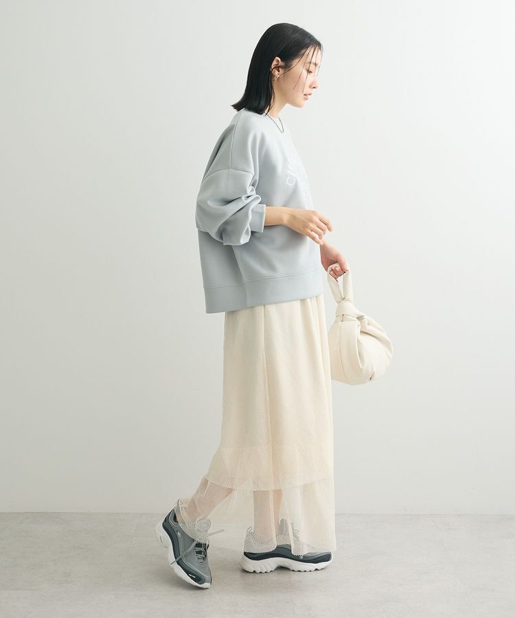 Green Parks「ロゴ刺繍ダンボールプルオーバー」|Tシャツ・カットソー|