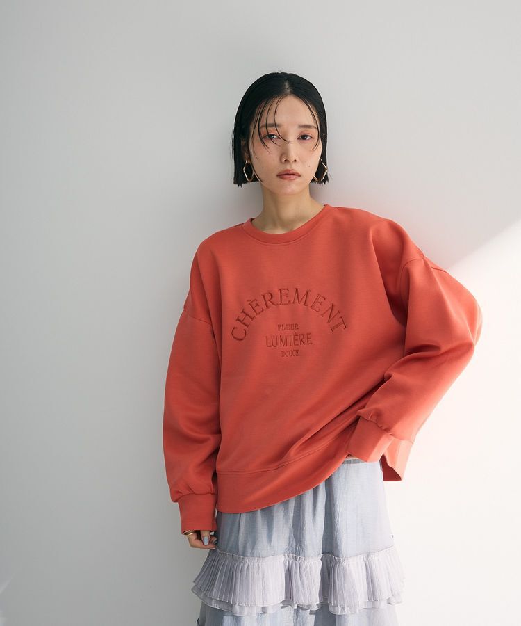 Green Parks「ロゴ刺繍ダンボールプルオーバー」|Tシャツ・カットソー|