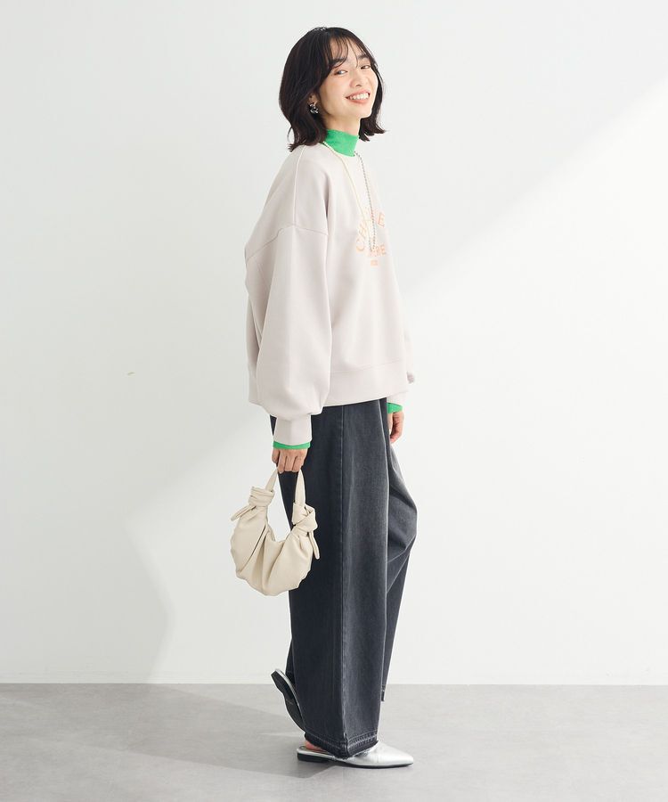 Green Parks「ロゴ刺繍ダンボールプルオーバー」|Tシャツ・カットソー|