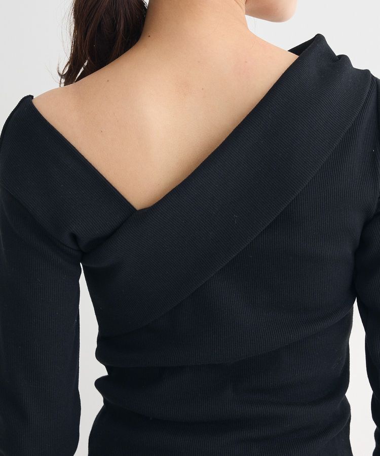 Green Parks「・swing by クロスネックプルオーバー」|Tシャツ・カットソー|