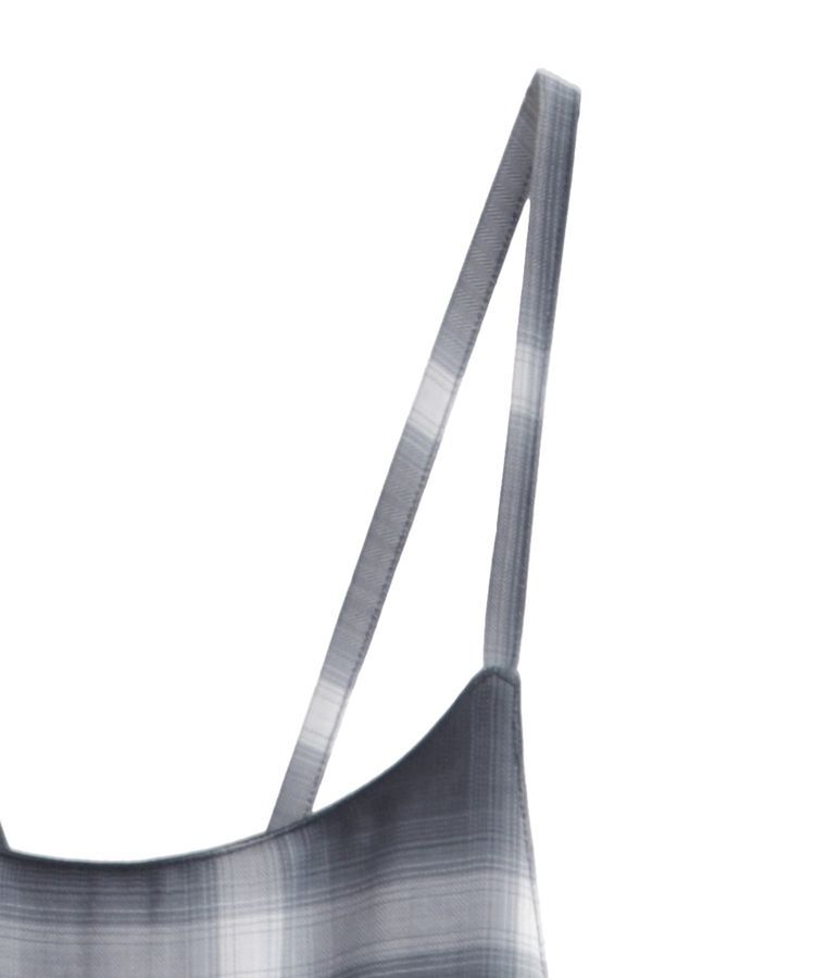 Green Parks「・Petit Fleur オンブレーチェックキャミワンピ」|ワンピース|