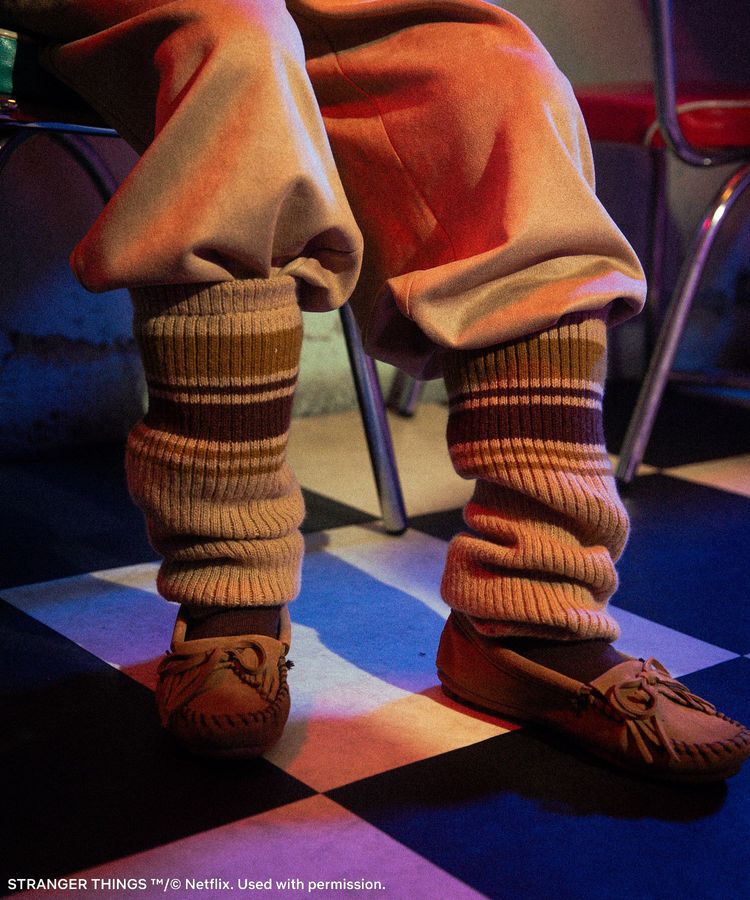 Green Parks「■STRANGER THINGS&times;MINNETONKA レッグウォーマー」|その他|Light brown