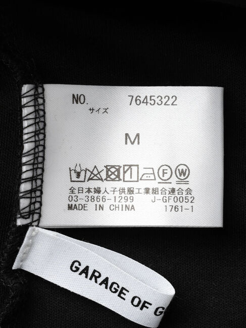 GARAGE OF GOOD CLOTHING「アシメフリルTシャツ」|Tシャツ・カットソー|