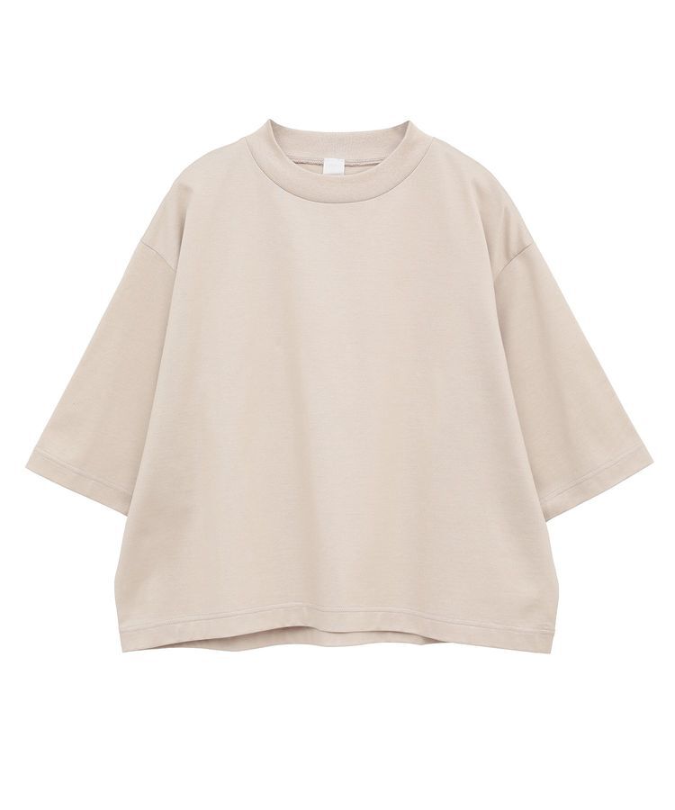 GARAGE OF GOOD CLOTHING「【日本製】モックネック6分袖プルオーバー」|Tシャツ・カットソー|