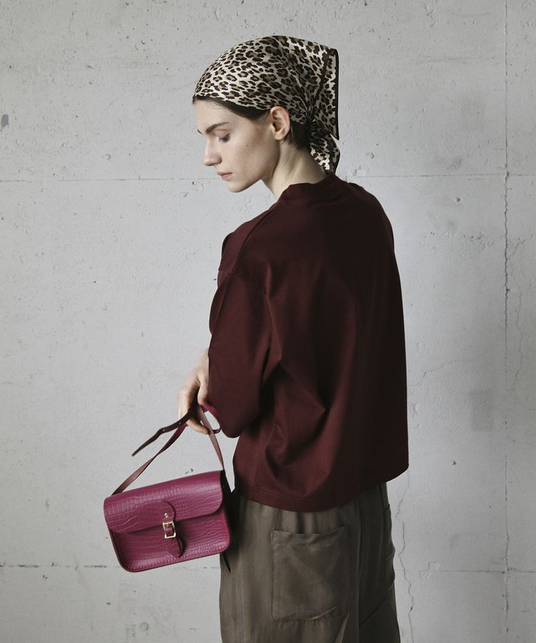 GARAGE OF GOOD CLOTHING「【日本製】モックネック6分袖プルオーバー」|Tシャツ・カットソー|