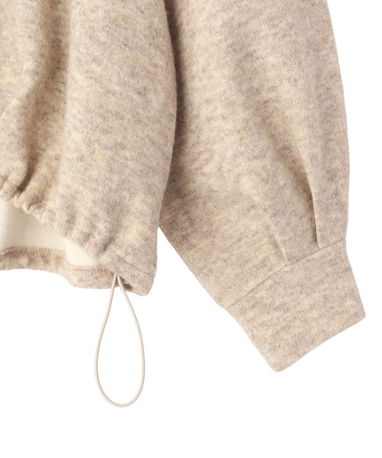 GARAGE OF GOOD CLOTHING「ニットソーハーフZip裾タックプルオーバー」|Tシャツ・カットソー|