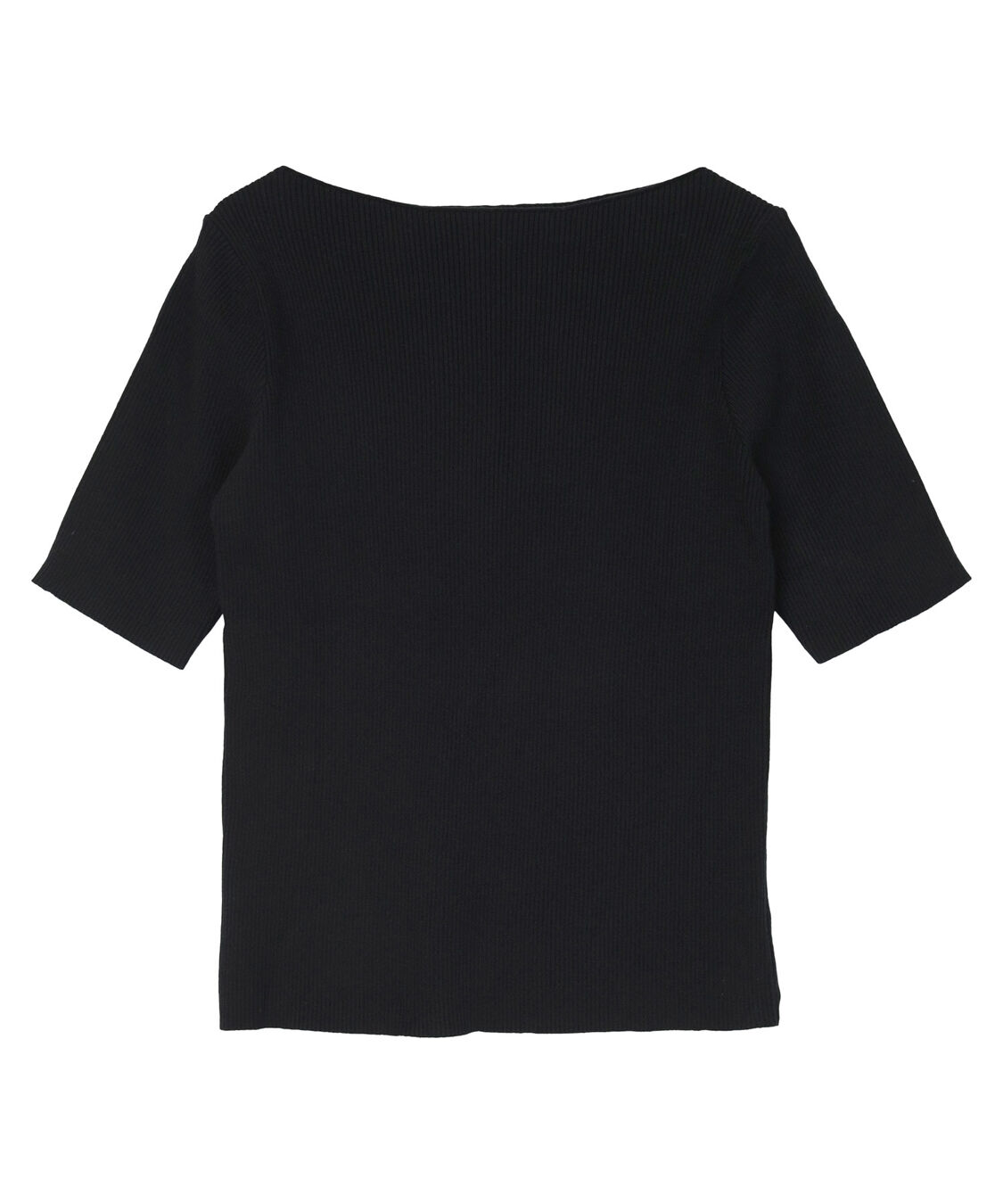 ur's「ボートネックハーフスリーブリブニット」|ニット・セーター|