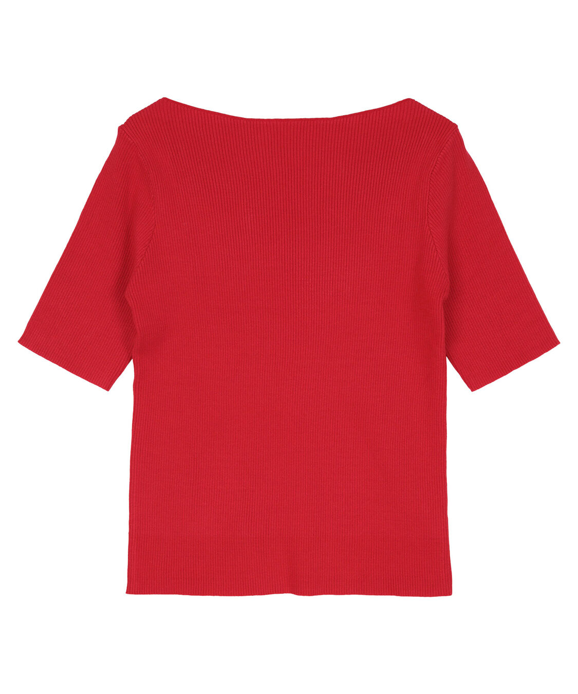 ur's「ボートネックハーフスリーブリブニット」|ニット・セーター|