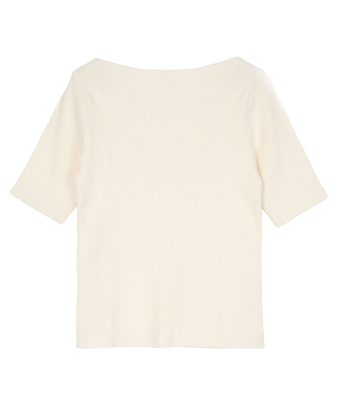 ur's「ボートネックハーフスリーブリブニット」|ニット・セーター|