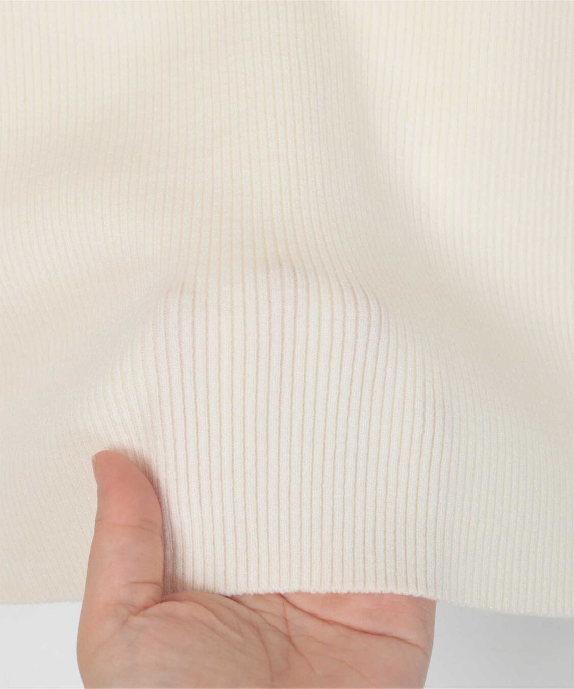 ur's「ボートネックハーフスリーブリブニット」|ニット・セーター|