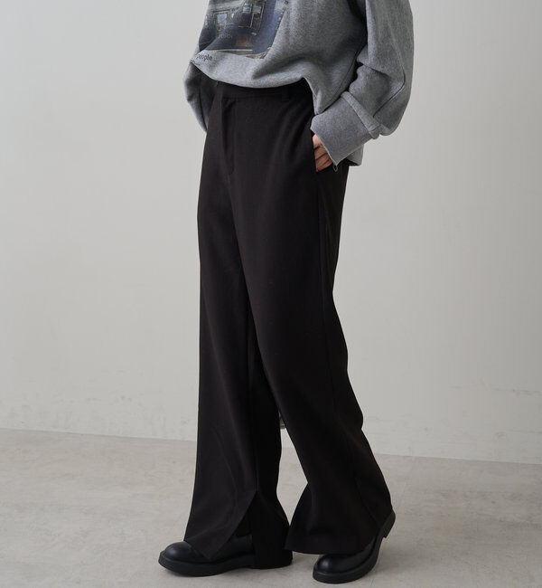  「インサイドスリットスラックスパンツ」|その他|