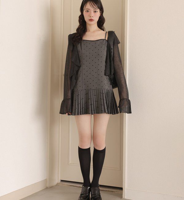  「フリルボレロカーディガン」|ニット・セーター|