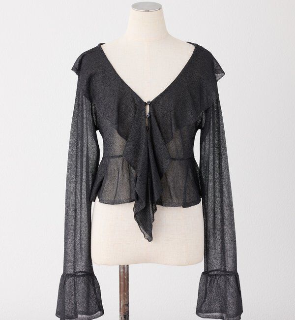  「フリルボレロカーディガン」|ニット・セーター|