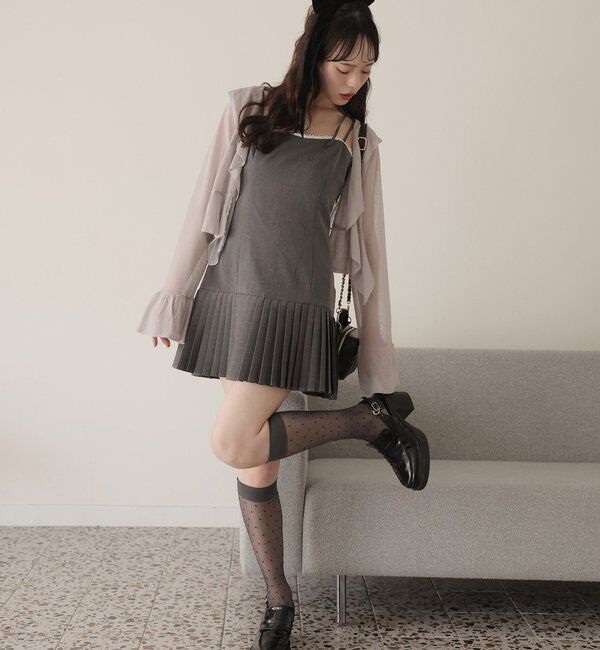  「フリルボレロカーディガン」|ニット・セーター|