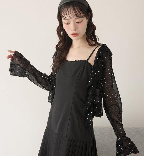  「フリルボレロカーディガン」|ニット・セーター|