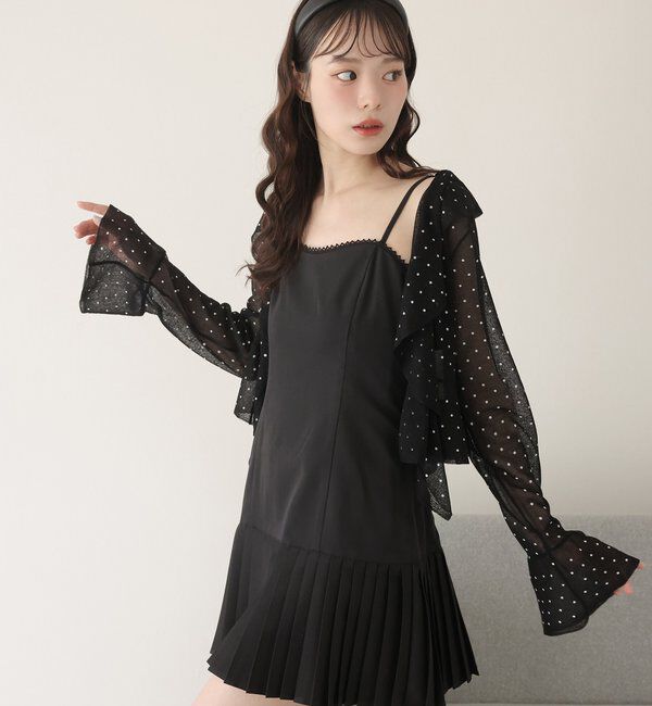  「フリルボレロカーディガン」|ニット・セーター|