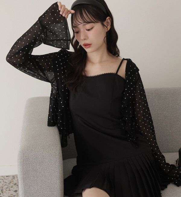  「フリルボレロカーディガン」|ニット・セーター|