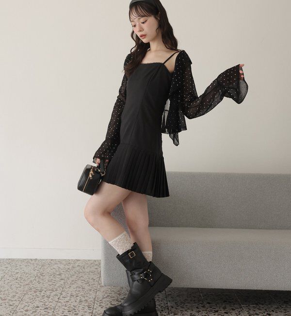  「フリルボレロカーディガン」|ニット・セーター|