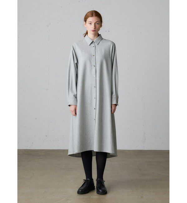 MidiUmi「MidiUmi コートワンピース」|ワンピース|ライトグレー