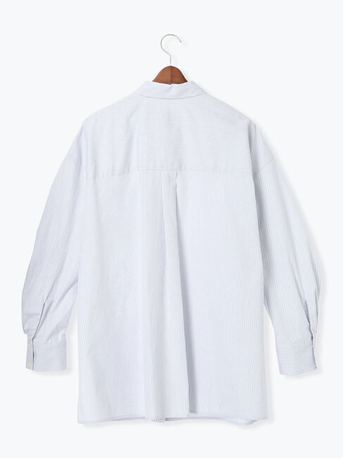 Te chichi「ドロストスリーブストライプシャツ《2025spring catalog item》」|シャツ・ブラウス|