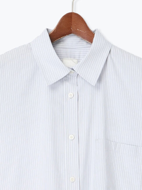 Te chichi「ドロストスリーブストライプシャツ《2025spring catalog item》」|シャツ・ブラウス|