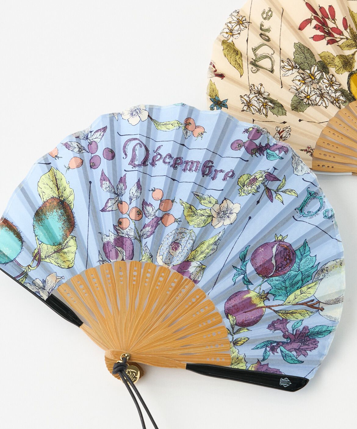 INED「《FAVORITE》扇子　シーズナルフルール《manipuri》」|その他|ブルー1