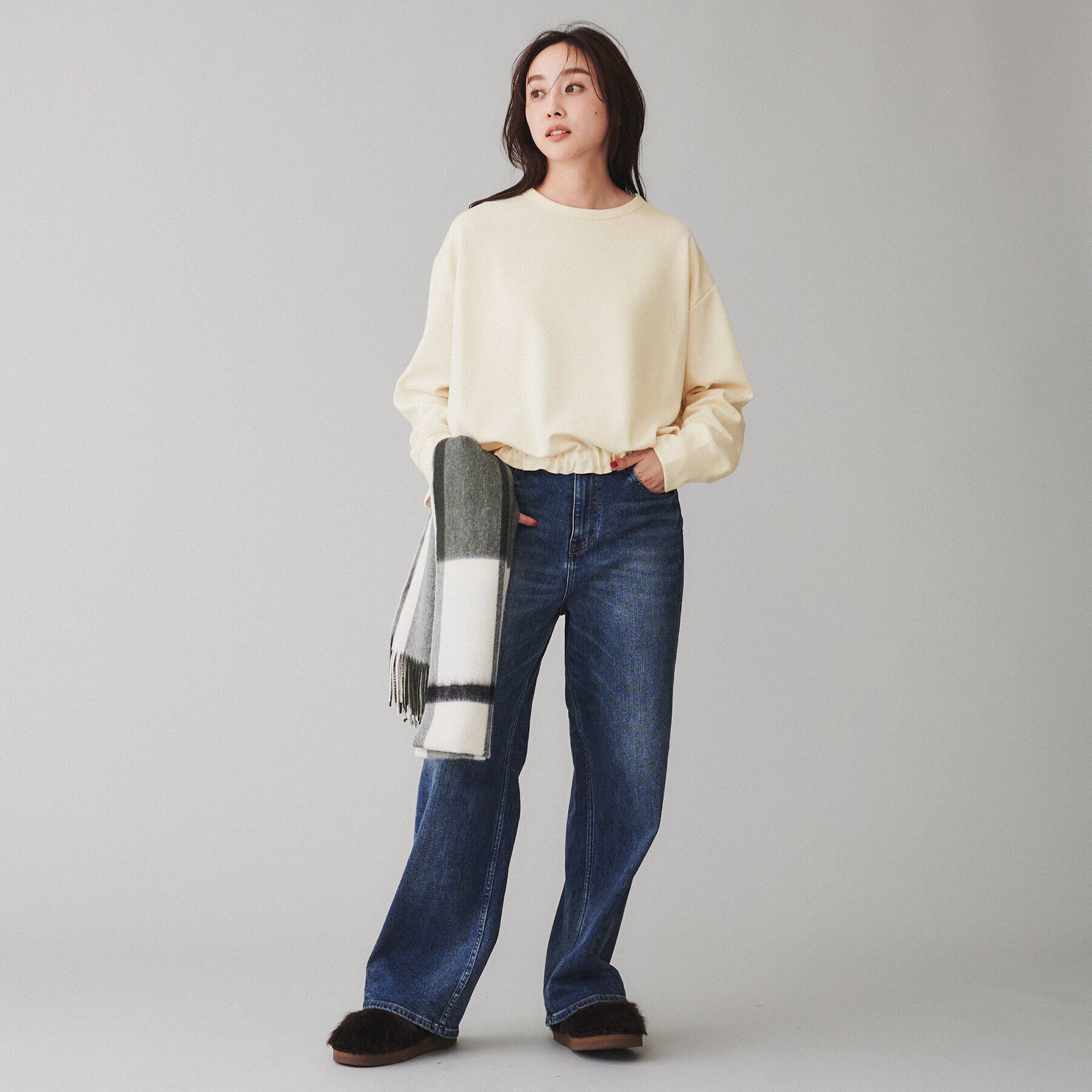 UNTITLED「【Munich】ドロストリングヘム プルオーバー」|Tシャツ・カットソー|