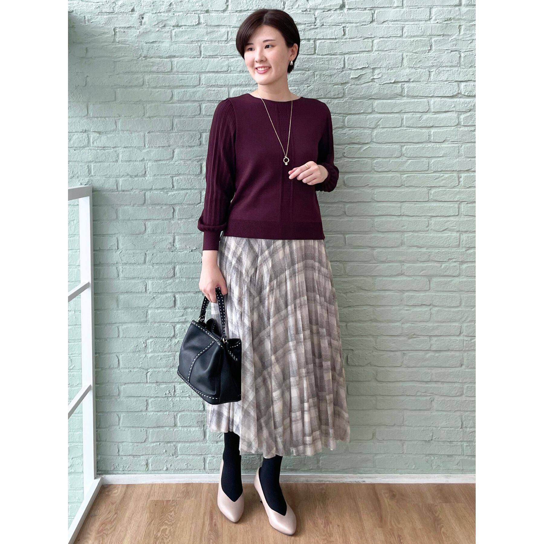 Reflect「【大人気ニットに新色登場！マイカラニット+／細見え／WEB限定カラーあり／マシンウォッシュ可／選べる」|ニット・セーター|