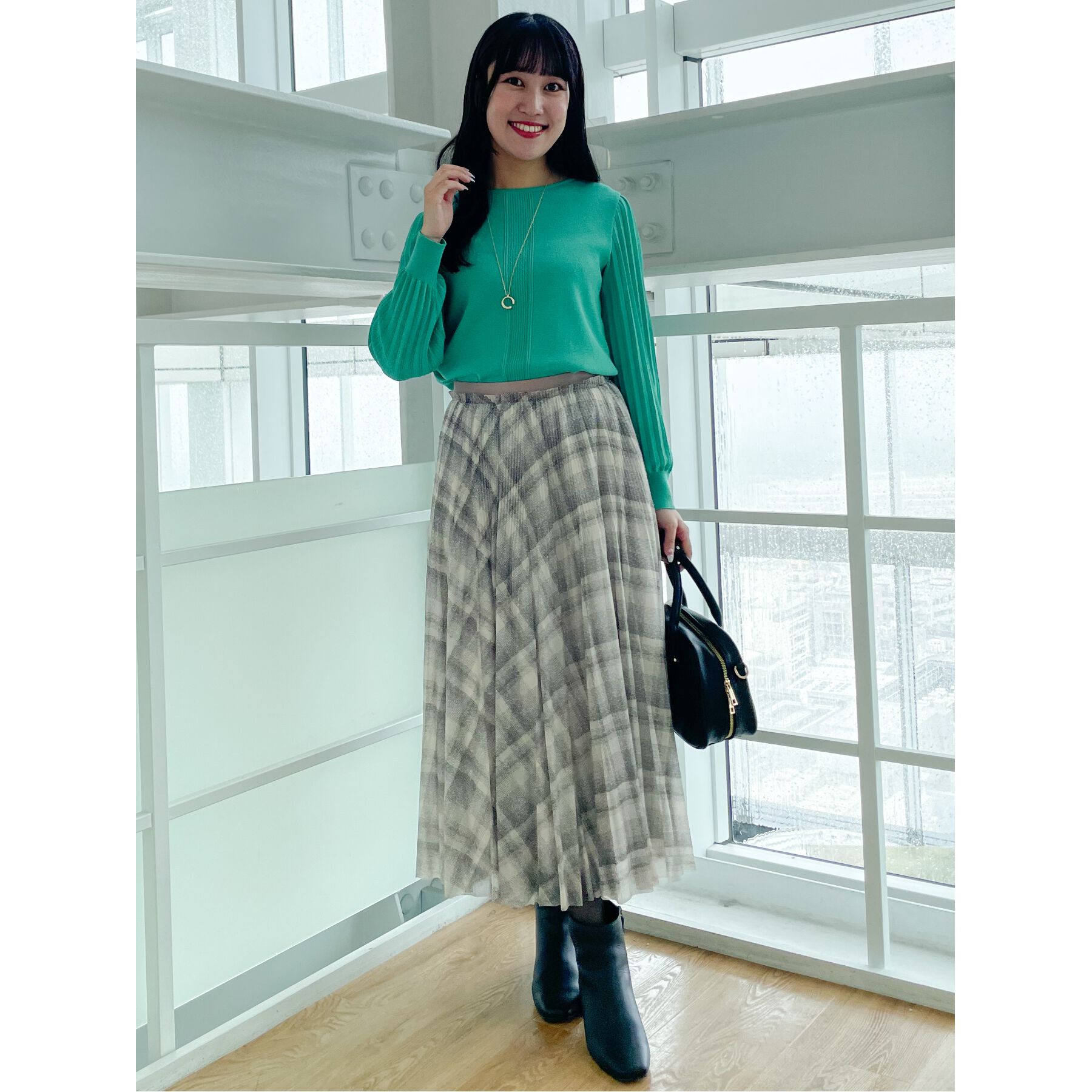 Reflect「【大人気ニットに新色登場！マイカラニット+／細見え／WEB限定カラーあり／マシンウォッシュ可／選べる」|ニット・セーター|