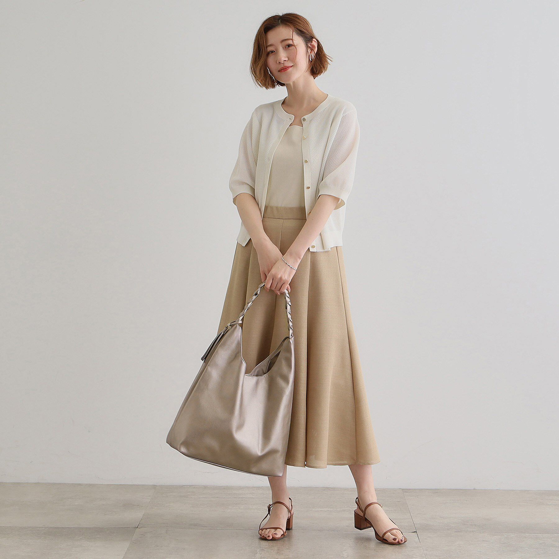 grove「タッセル付編みワンショルダー」|ショルダー・メッセンジャー|