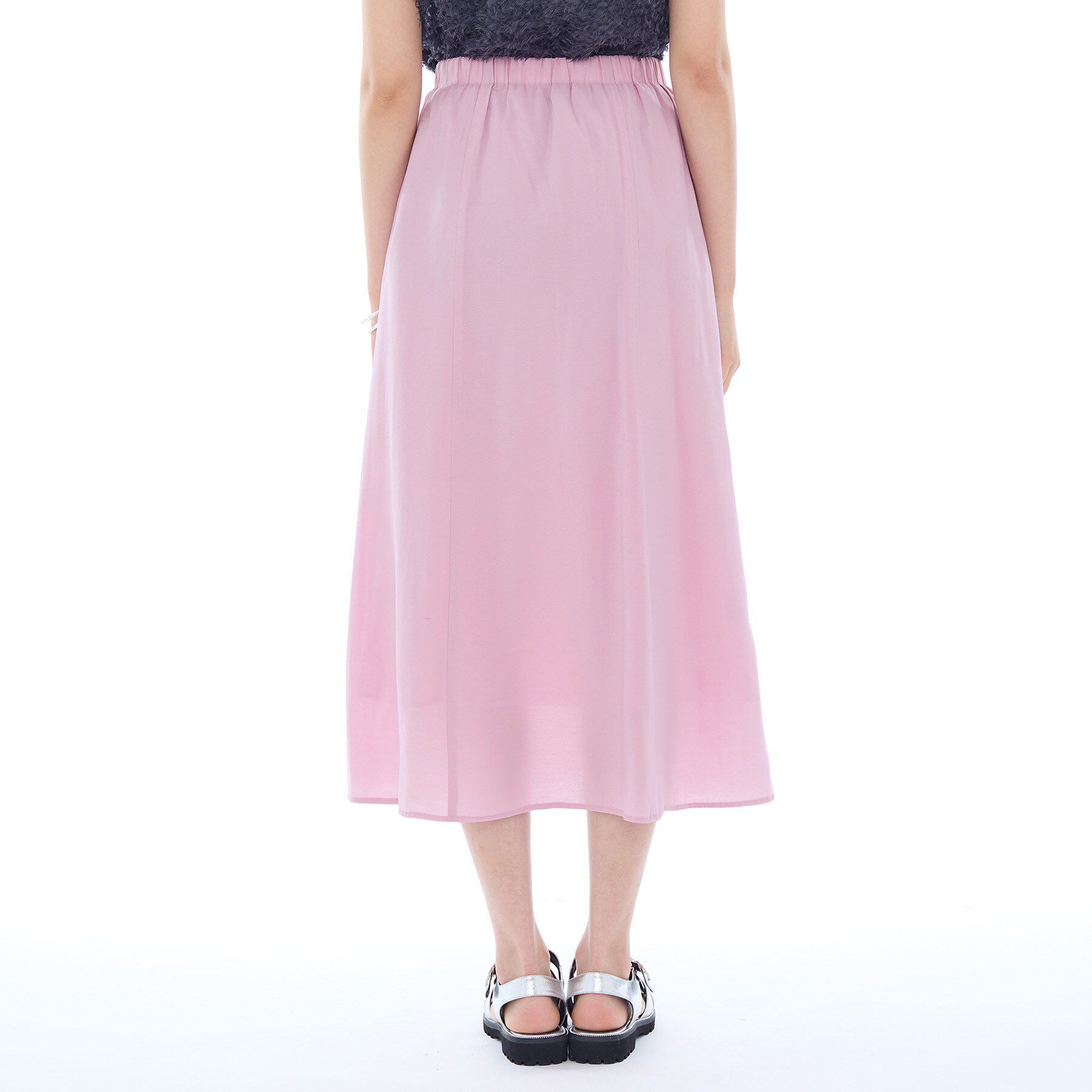 INDIVI「タンブラーフレアスカート」|スカート|