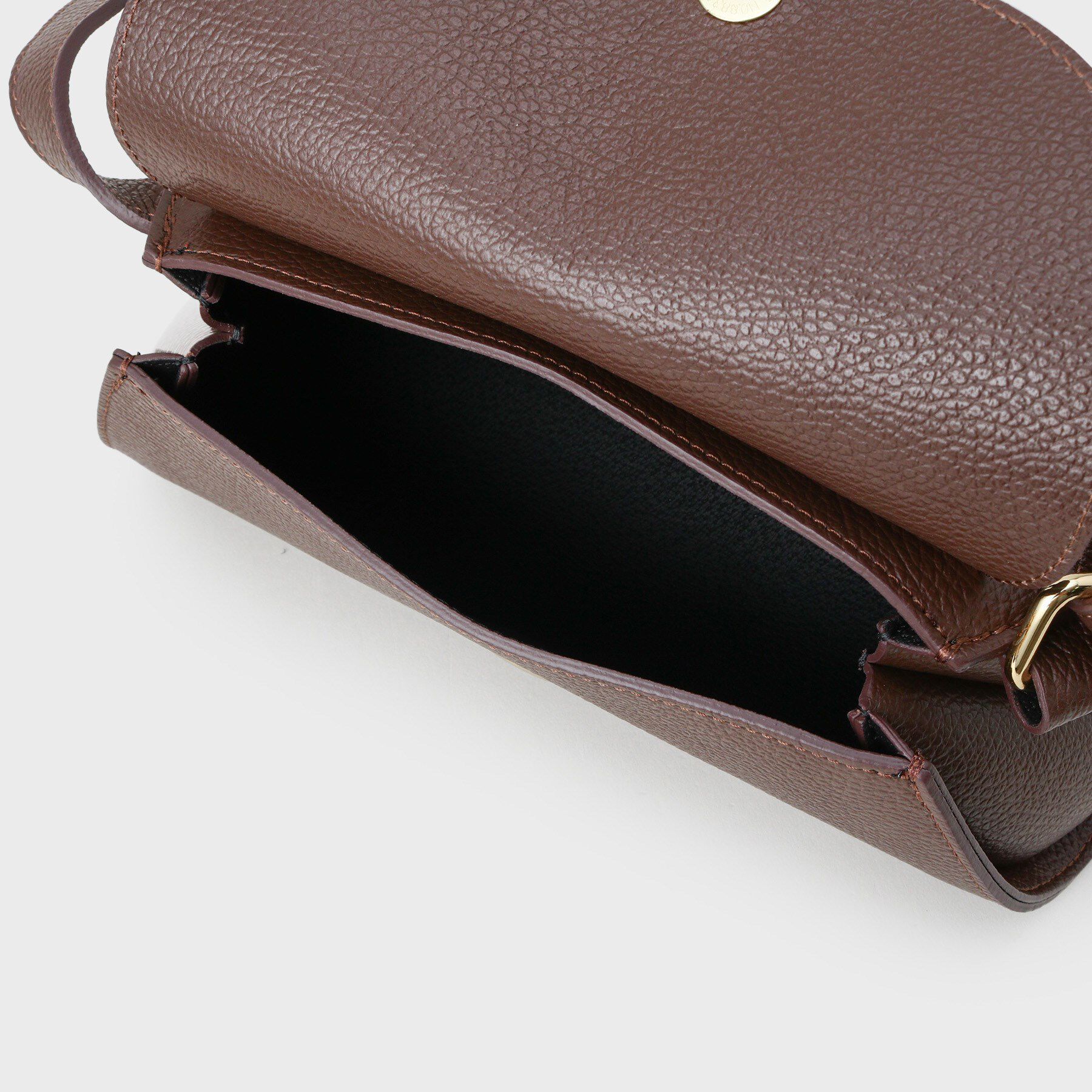 GALLEST「レザーフラップショルダーバッグ」|ショルダー・メッセンジャー|