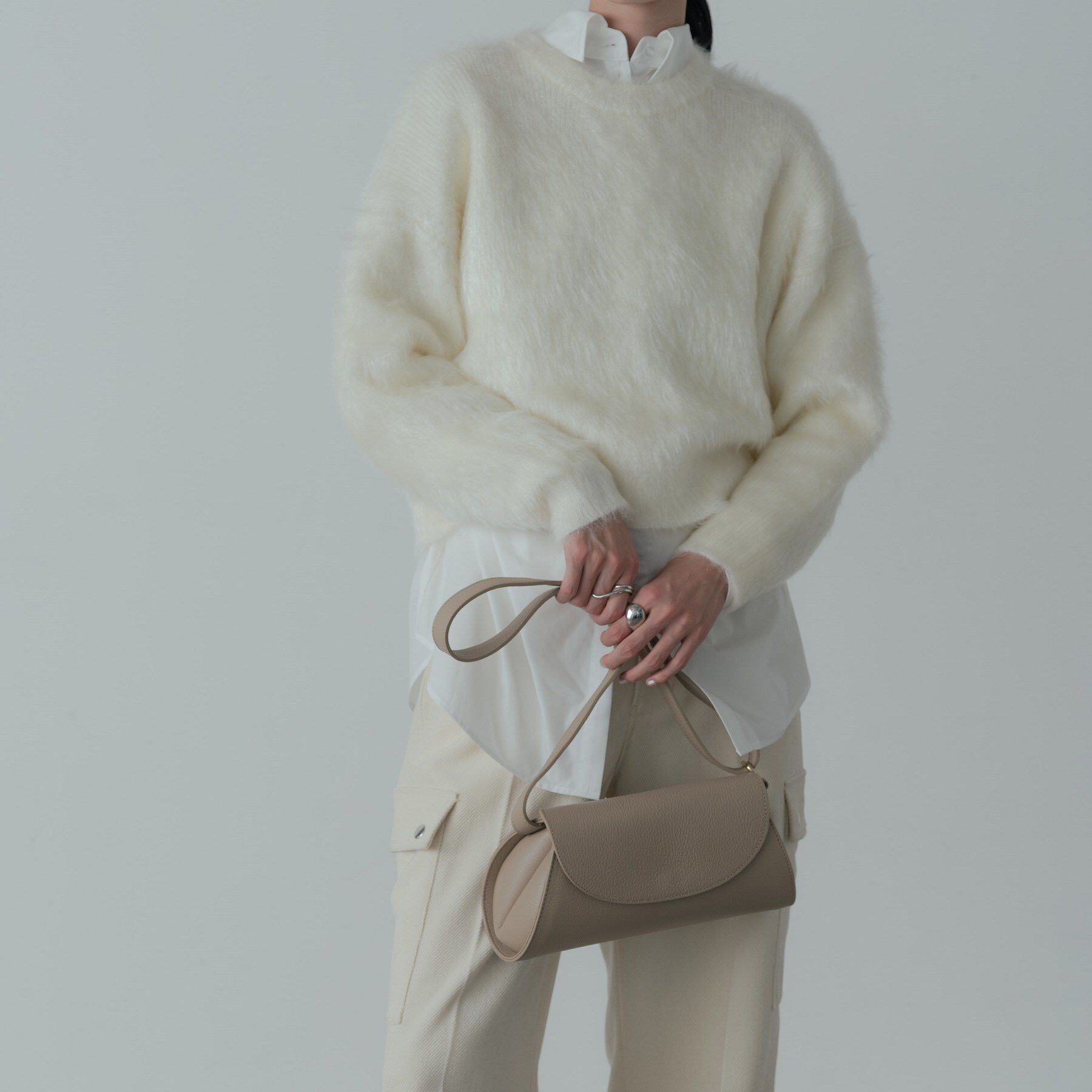 GALLEST「レザーフラップショルダーバッグ」|ショルダー・メッセンジャー|