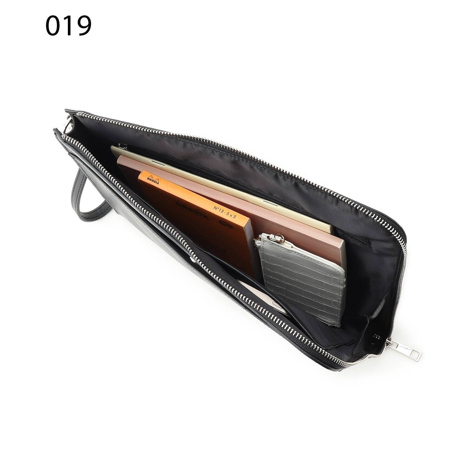 tk.TAKEO KIKUCHI「レザー調ジップクラッチバッグ」|クラッチバッグ|