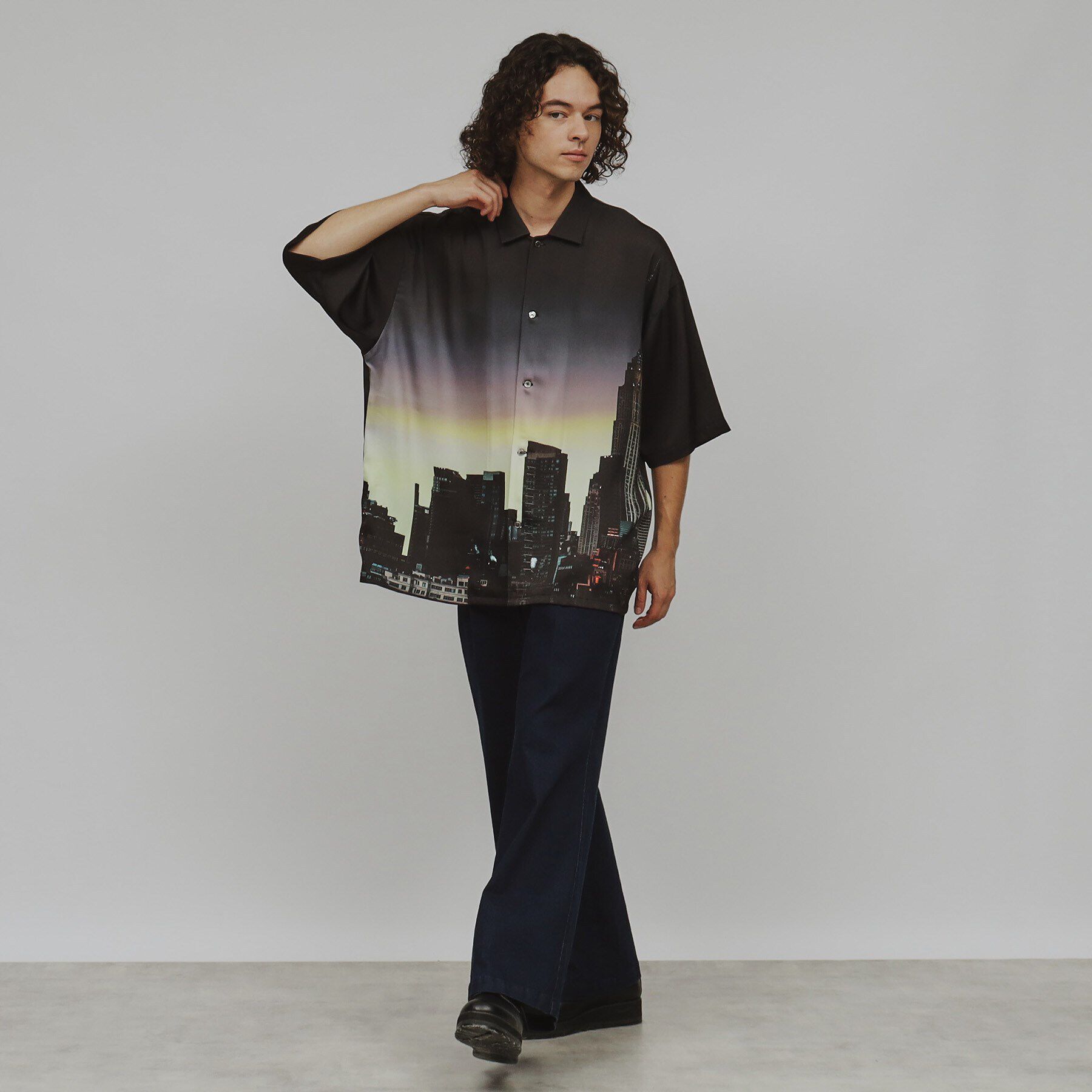 tk.TAKEO KIKUCHI「半袖転写プリントシャツ」|シャツ・ブラウス|