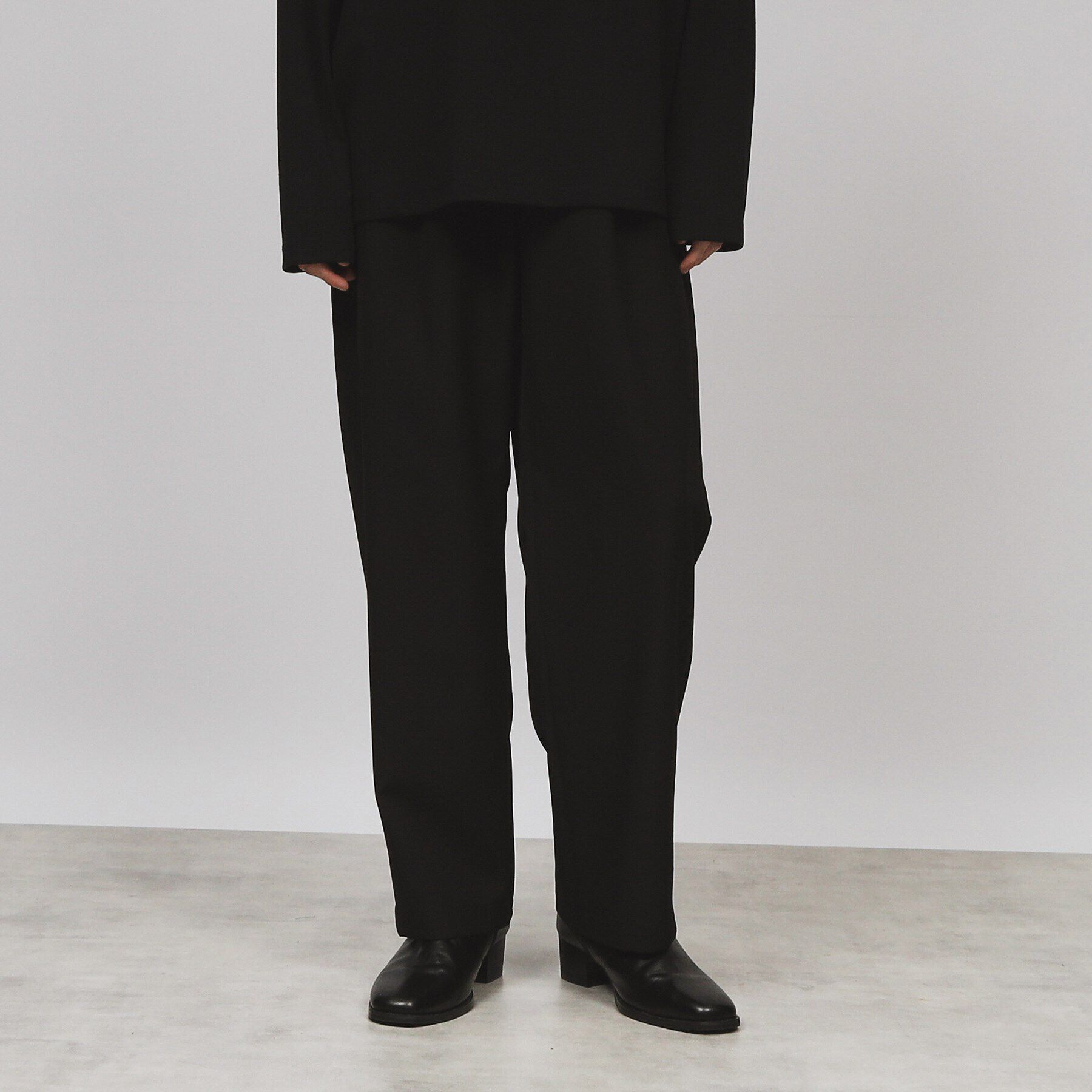 tk.TAKEO KIKUCHI「ダブルクロスルーズテーパードパンツ（セットアップ対応）」|その他|