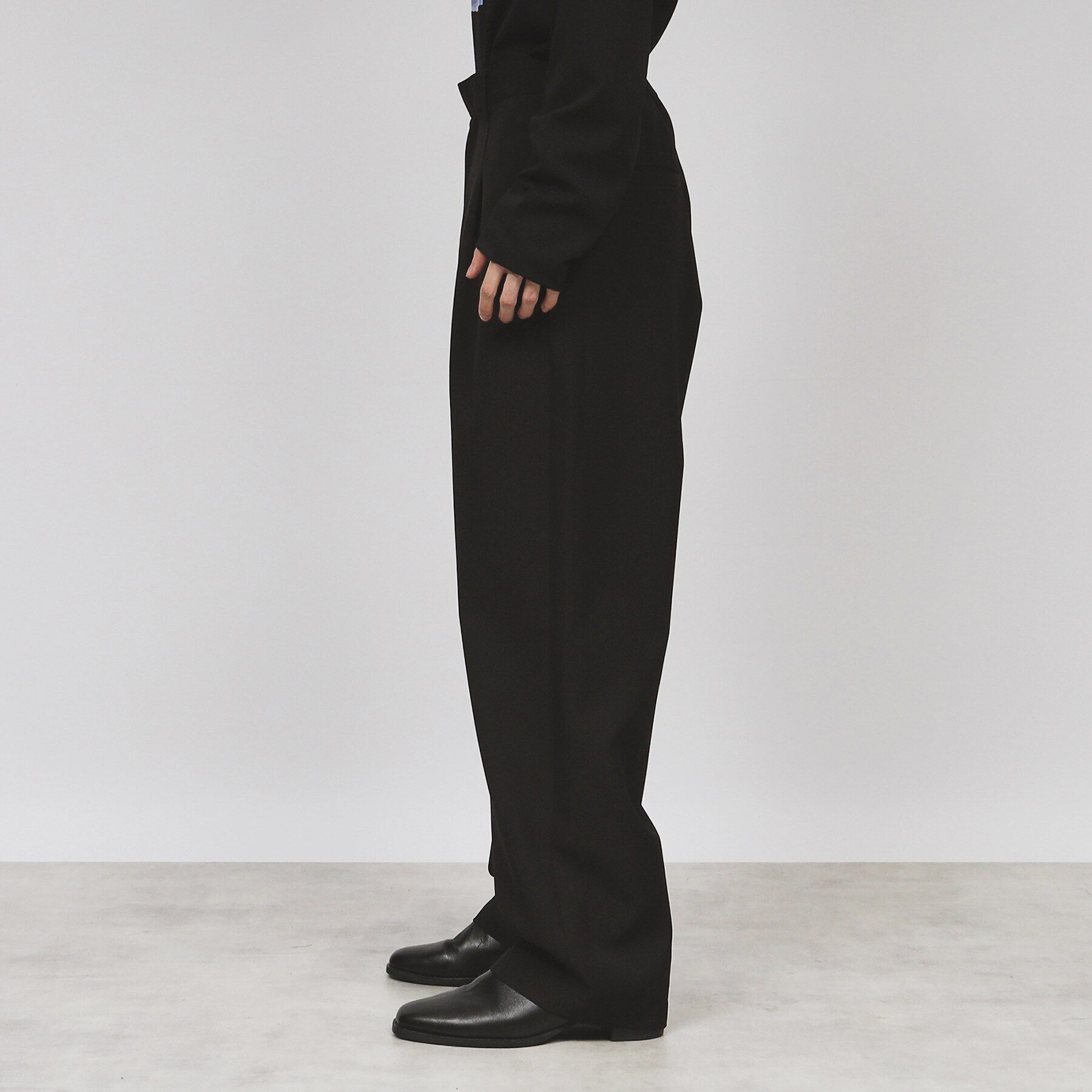 tk.TAKEO KIKUCHI「ダブルクロスルーズテーパードパンツ（セットアップ対応）」|その他|