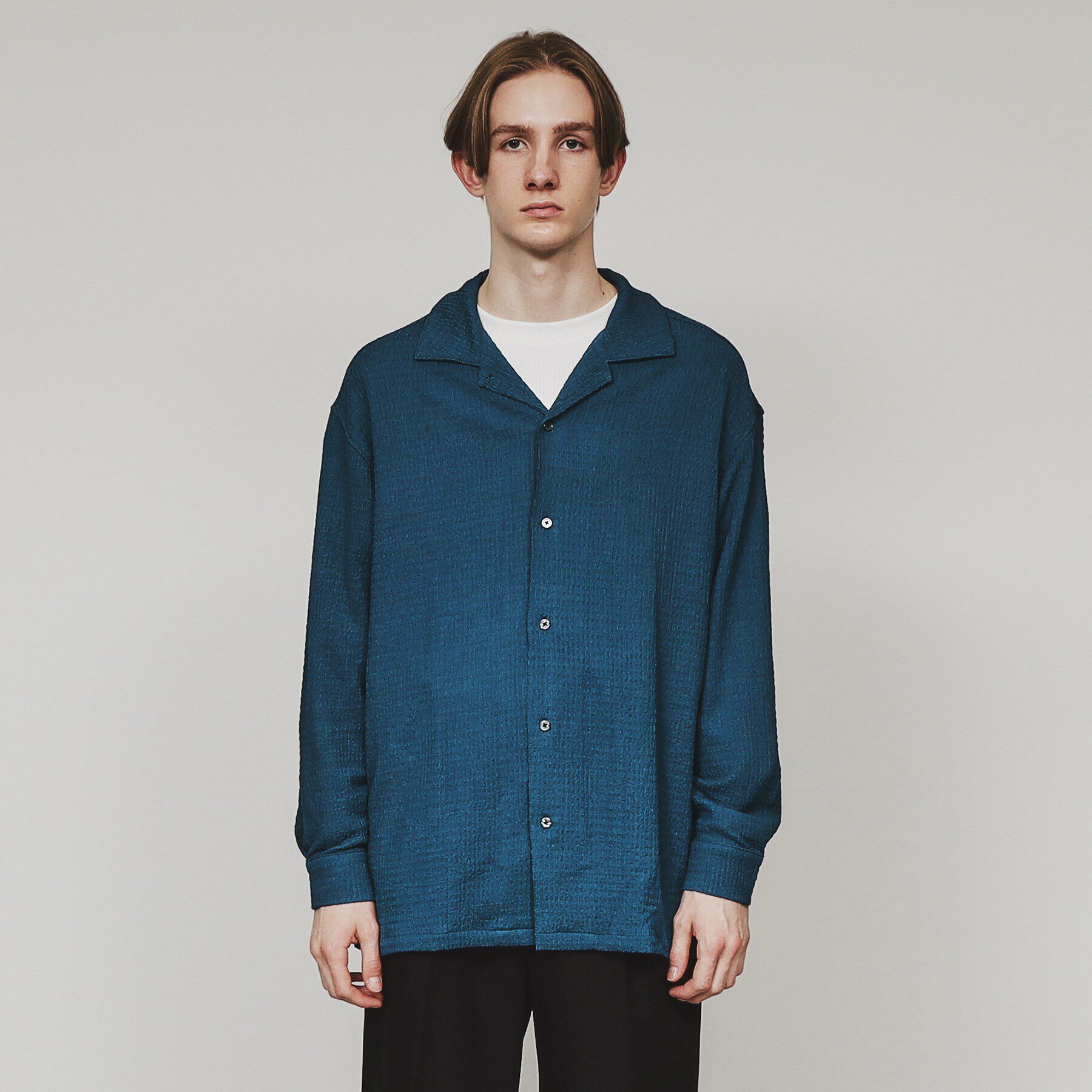 tk.TAKEO KIKUCHI「楊柳長袖シャツ」|シャツ・ブラウス|