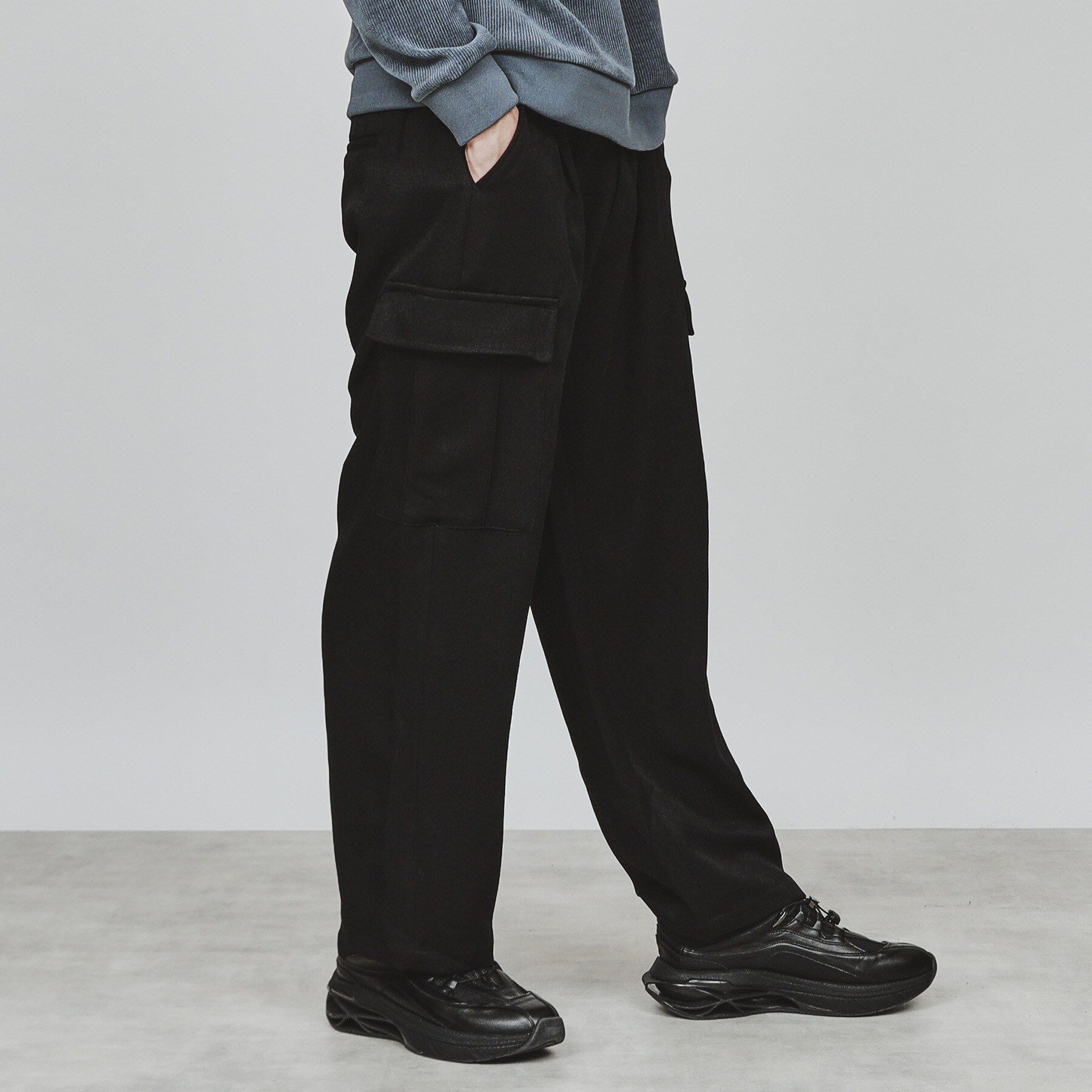 tk.TAKEO KIKUCHI「ウール調カーゴパンツ」|その他|