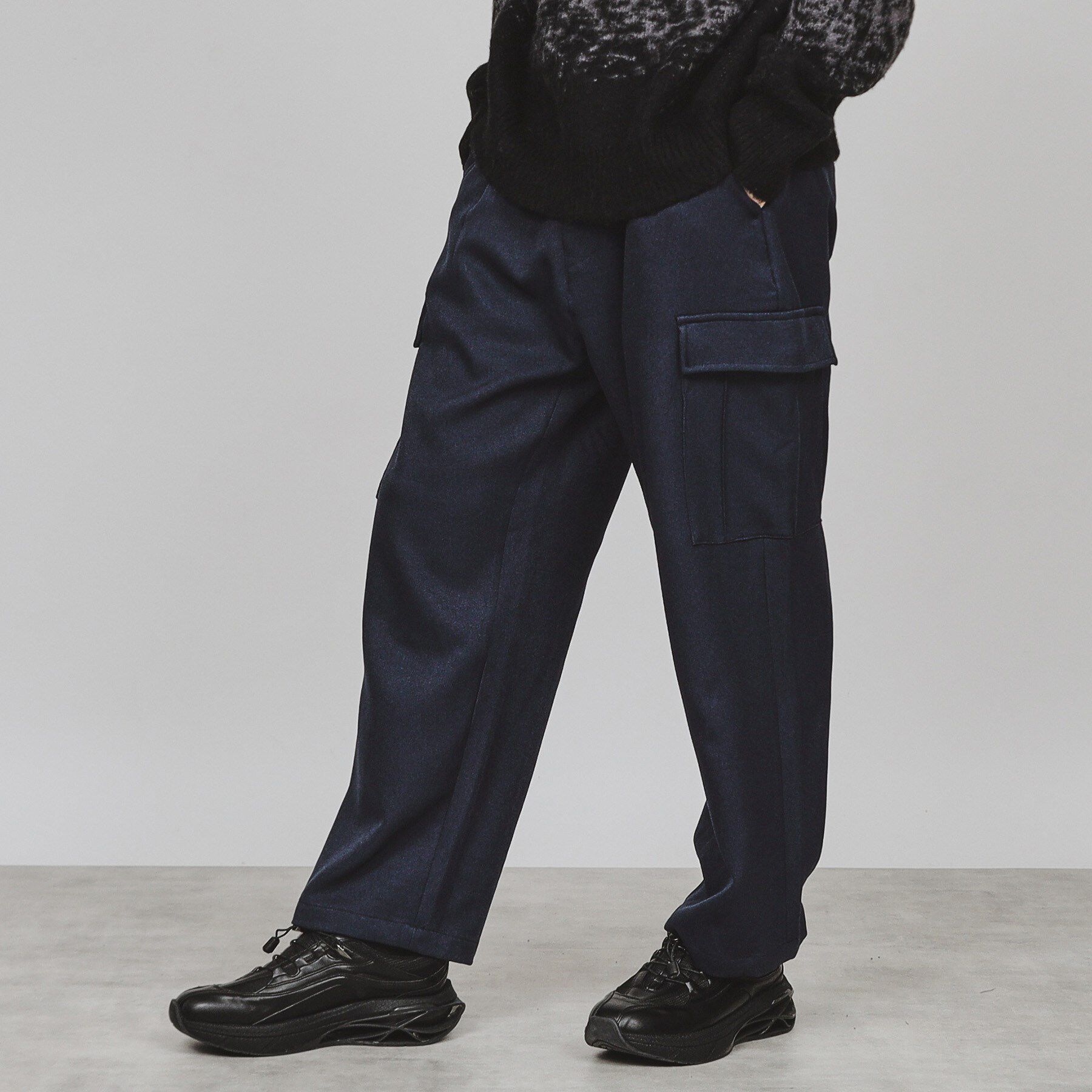 tk.TAKEO KIKUCHI「ウール調カーゴパンツ」|その他|