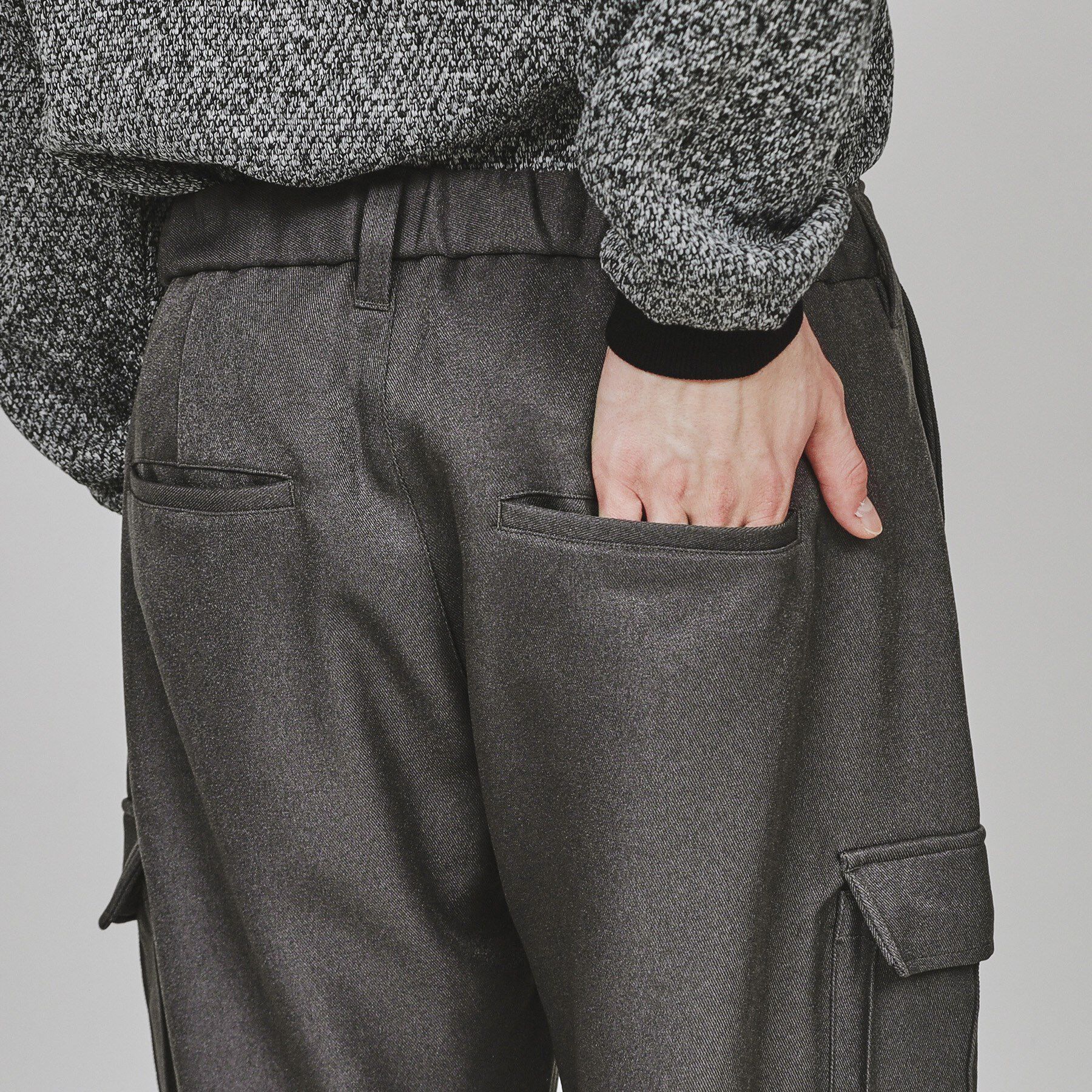 tk.TAKEO KIKUCHI「ウール調カーゴパンツ」|その他|