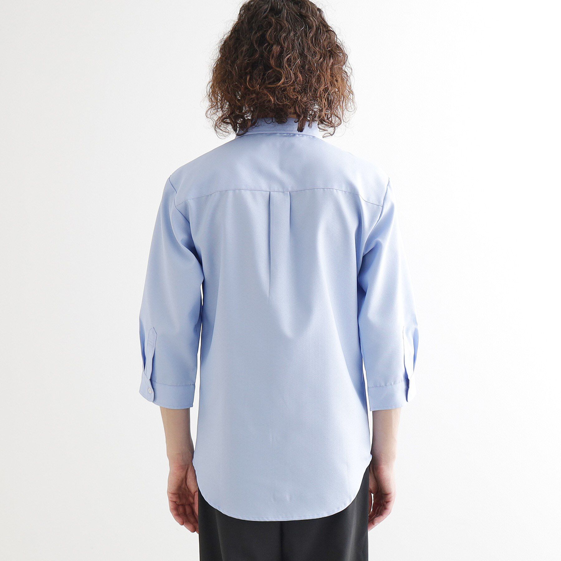 tk.TAKEO KIKUCHI「ドライポリオックス七分袖シャツ」|シャツ・ブラウス|