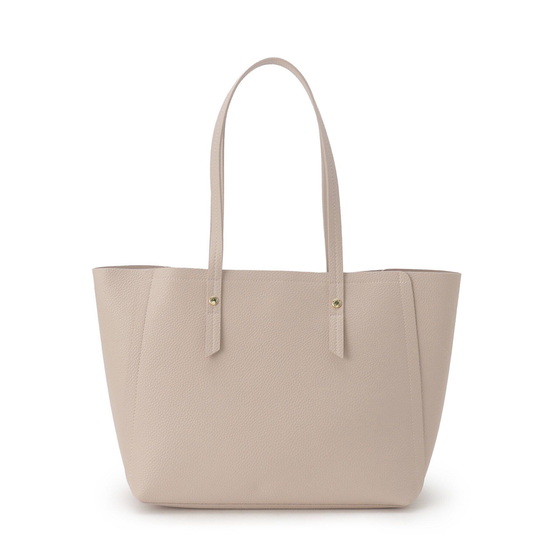 index「フェイクレザーA4トートバッグ」|トートバッグ|ベージュ(052)