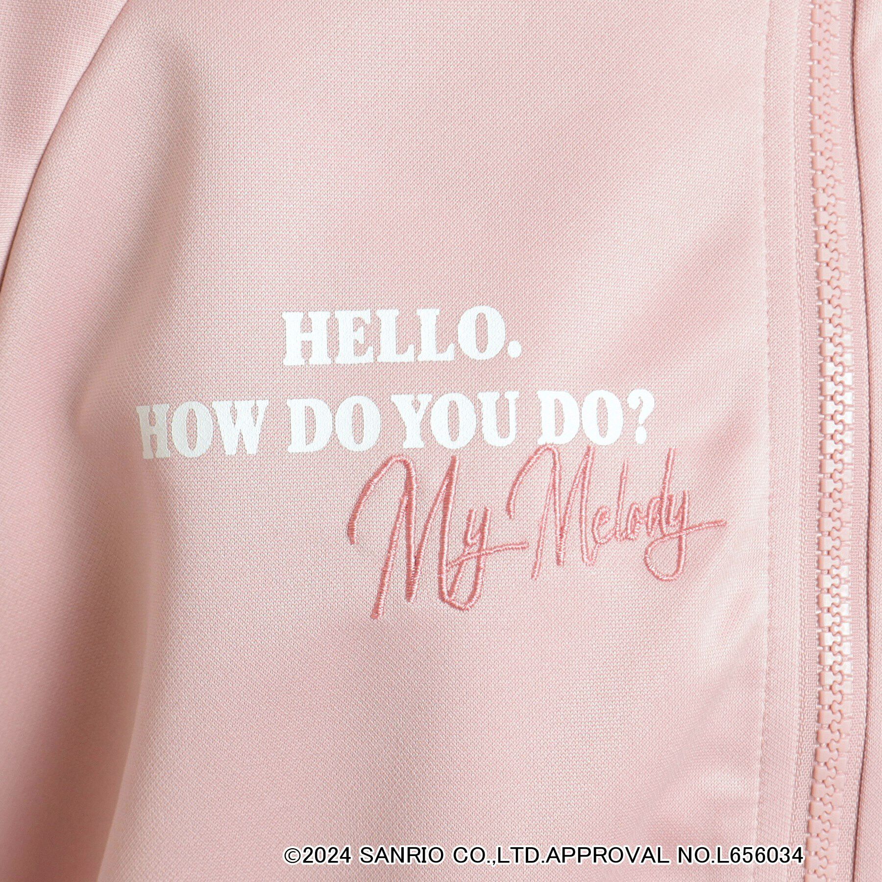 PINK-latte「【サンリオキャラクターズコラボ】ショート丈ジャケット」|ブルゾン・スタジャン|