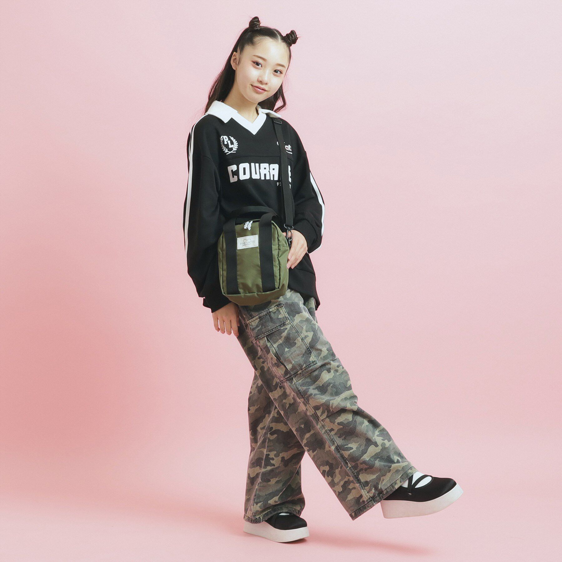 PINK-latte「【2WAY】カジュアルミニショルダー」|ショルダー・メッセンジャー|