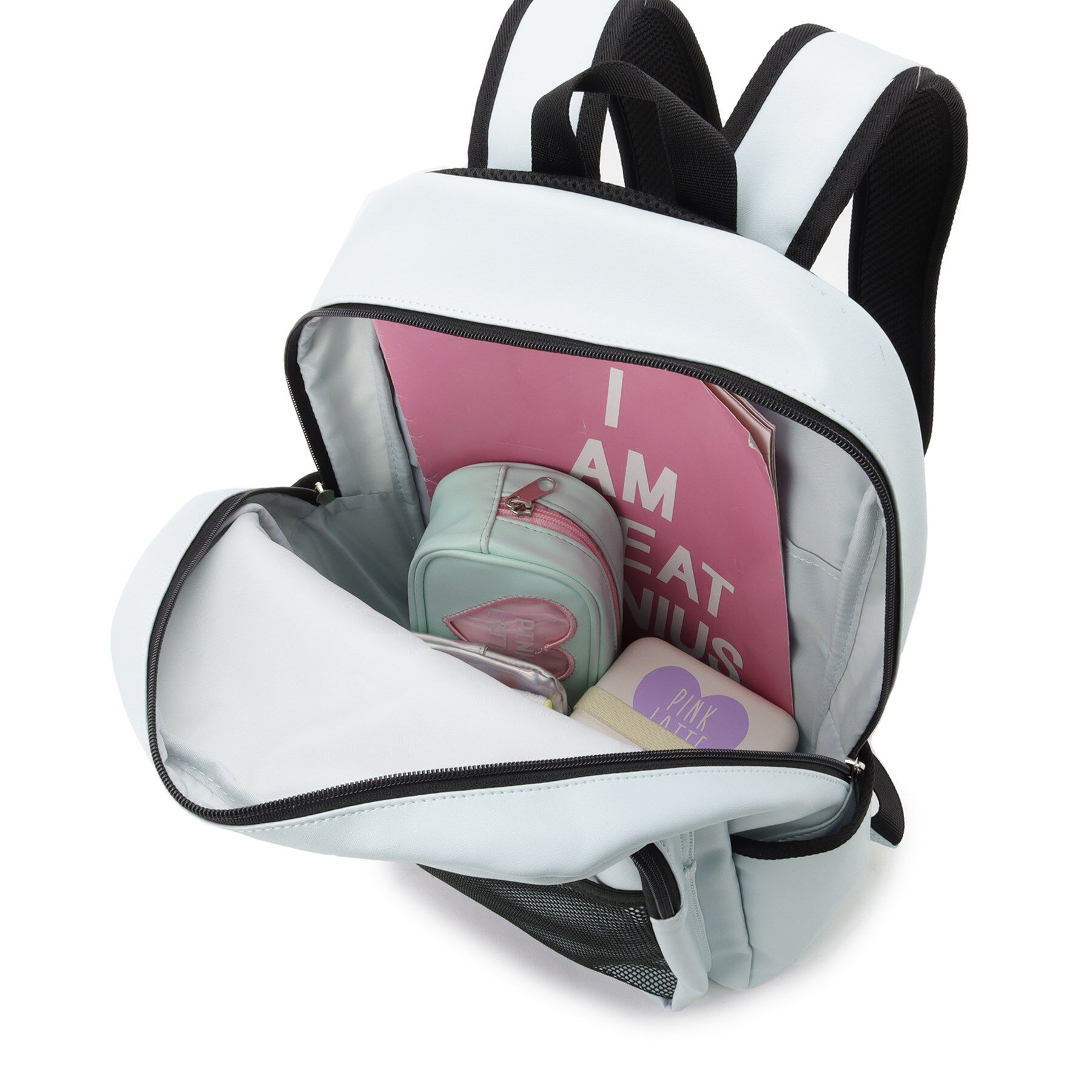 PINK-latte「合皮リュック」|リュック|